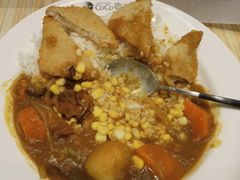 手工炸鳕鱼排咖喱饭-COCO壱番屋(北京平安国际金融中心店)