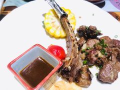 烤羊排-花潮料理艺食馆(世欧广场店)