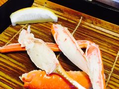 水煮螃蟹配醋-蟹道乐(道顿堀本店)