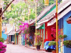 -东南亚风情赶摆街夜市