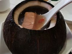 原只椰子炖竹丝鸡-金苑海鲜酒家(新港中路店)