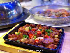 炉火烤梅肉-船梆煮•蒸汽海鲜·炉火烤肉(五四广场店)