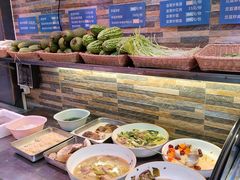 自助取餐区-宏记汕头白粥店(江怡店)