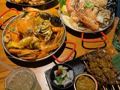 手抓海鲜蒜香奶油味-仓库南洋海鲜小排档(柳河路店)