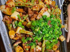 葱椒爆牛肉-绿茶餐厅(华联万柳店)