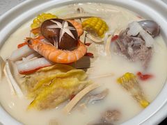 招牌猪骨煲-三人行骨头王火锅(长寿店)