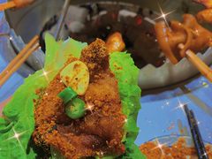 香烤五花肉-醉月城西昌火盆烧烤(天府店)