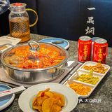 在金源，喝王老吉吃焖锅， 人均100享美味！