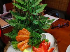 三文鱼刺身-鳗鱼家·深夜食堂(军博店)