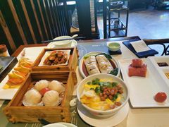 广州荔湾艇仔粥-悦满楼·西关名点·湛江名菜(航空综合大厦店)