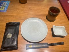 餐具摆设-阿吾罗·月咏精致日料(港汇恒隆广场店)