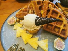 芝士芋泥夹心松饼-春风·有糖(崇宁路店)