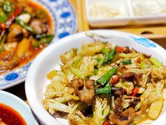 干锅有机花菜-胖老汉椒麻鸡清真新疆菜(西御街店)