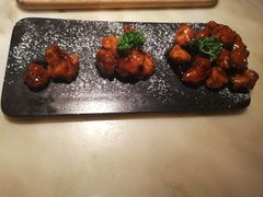 雪花糖醋里脊-绿茶餐厅(广州天河城店)