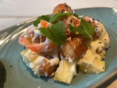 菠萝油条虾-志明眷村·台式融合菜·宵夜