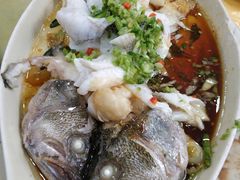 起片蒸鲈鱼-江记餐厅(罗冲围店)