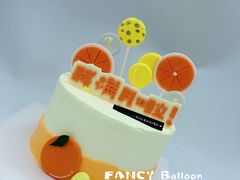 -卡比儿童蛋糕·心意定制·低脂零卡糖动物奶油FancyBALLOON(滨海店)