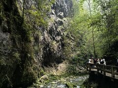 -龙水峡地缝景区
