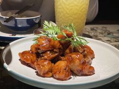 雪花糖醋里脊-绿茶餐厅(深圳龙华天虹购物中心店)