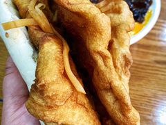 火烧夹油饼-老回回饺子馆(海洋馆店)