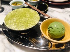 龙井提拉米苏配绿茶冰淇淋-湖滨28中餐厅·西湖宴·杭州君悦酒店