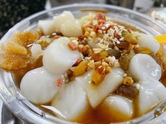 门口的冰汤圆-渝味黄姐火锅(黄泥村店)