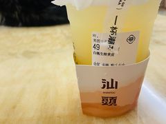 白桃生榨黄皮-一杯潮茶·专注潮汕茶饮(朝阳庄店)