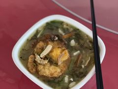 雪菜肉丝面-雁荡老杨土菜馆