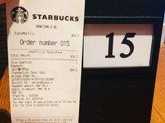 账单-星巴克臻选店(澳门伦敦人店)
