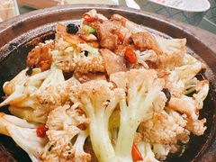 干锅菜花-董家大院·京味家常菜(朝丰家园店)