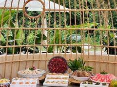 自助取餐区-悦见花开·花园里的火锅·露营·下午茶