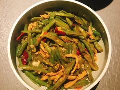 豆角丝炒肉拌转百刀-日上三甘(三里屯店)