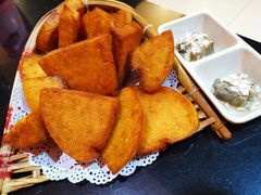 炸窝头片-芦月轩羊蝎子(太平桥店)
