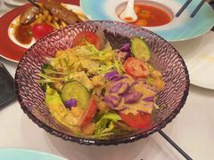 鹰嘴豆蔬菜沙拉-天龙宝严素食馆(大兴善寺店)