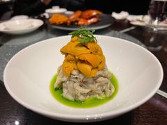 酱麻油海胆拌秋茄-杭州西子湖四季酒店·金沙厅