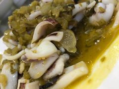 雪菜炒鱿鱼-金时代顺风大酒店(协泰店)