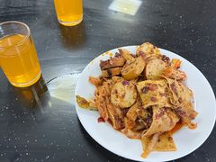 凉拌干豆腐-李刚鸡西刀削面