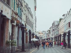 -海口骑楼小吃街