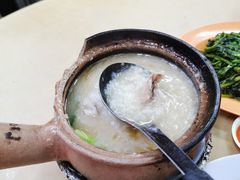 -长城砂煲田鸡粥