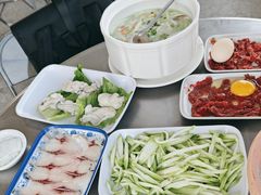 -渔顺生·顺德鱼生·粥底火锅·桑拿鸡(渔人码头店)