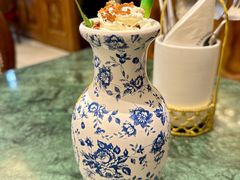 桃桃乌龙鲜奶茶-秘密旅行Bonjour(黑金冠 江南西店)