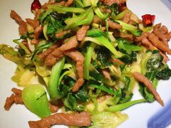 青菜炒牛肉-酒阳蒸经小酒馆(解放碑店)