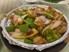 XO酱脆瓜爆鱼扣-清心鸡沙田乳鸽店·非遗传承(粤垦路店)