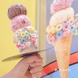 德基冰淇淋｜都给我吃三个球的！