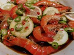 捞汁虾-北京王府井希尔顿酒店·万斯阁西餐厅