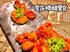 雪花糖醋里脊-绿茶餐厅(布吉万象汇店)