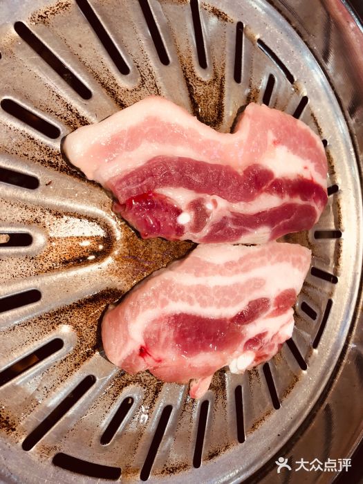 青松馆韩国料理(香港中路佳世客店)五花肉图片