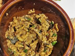 皮蛋辣椒擂茄子-小放牛炒菜馆(裕华万达店)