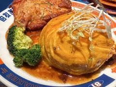 滑蛋生炸鸡肶饭-伯友茶记(中华广场店)