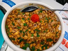 鱼籽海肠捞饭（五常大米）-大锅强·蒸海鲜青岛菜(金沙滩店)